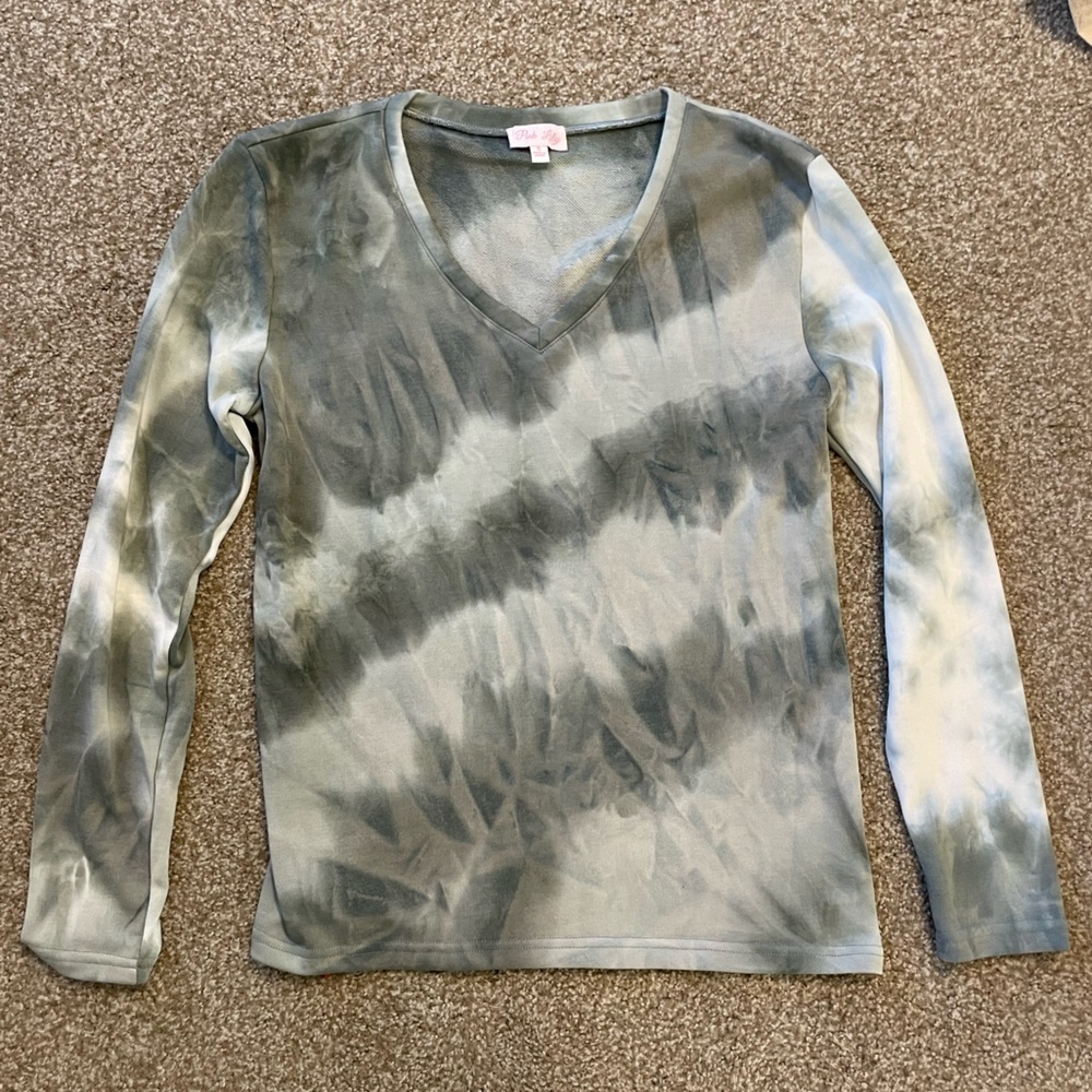 Pink Lily Tye Dye Shirt